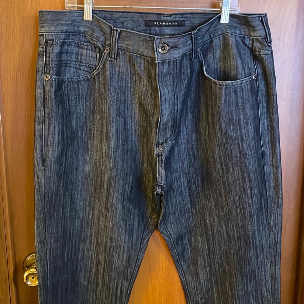 Mens Seanjohn dark jeans waist 38 length 32